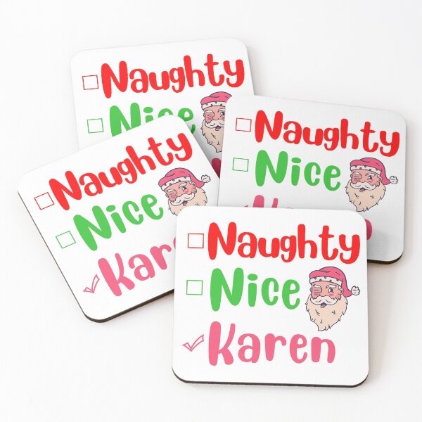 Item preview, Naughty nice karen funny christmas 2020 xmas joke designed and sold by GoodyLeo.