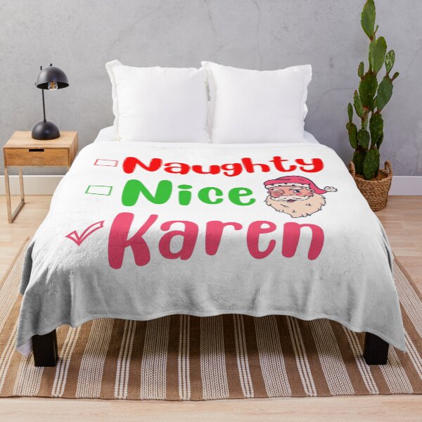 Item preview, Naughty nice karen funny christmas 2020 xmas joke designed and sold by GoodyLeo.