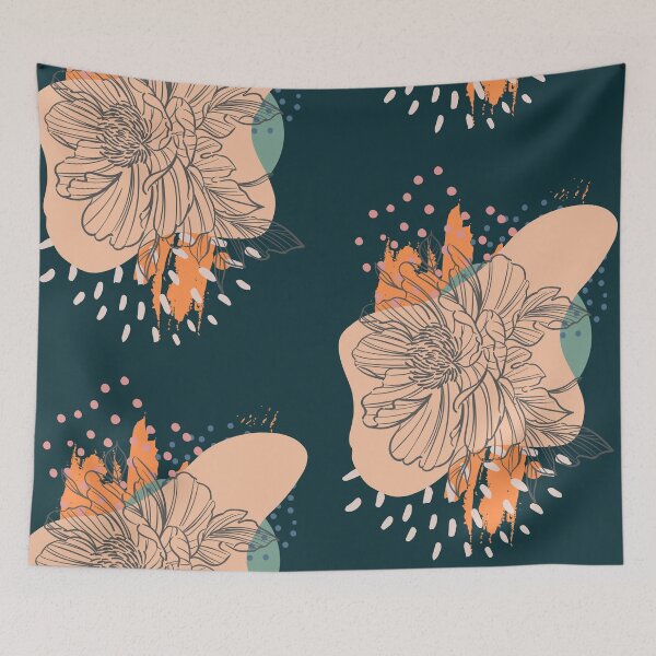 Item preview, Abstract Floral  designed and sold by Kamaloca.