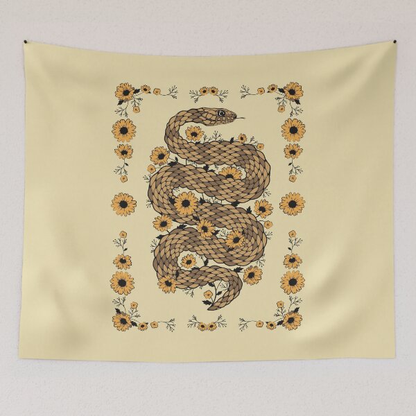 Item preview, Floral snake designed and sold by lents.