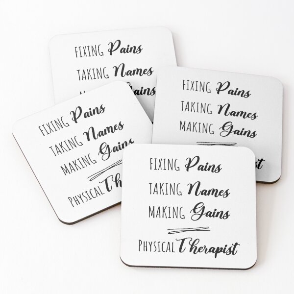 Item preview, Fixing Pains Taking Names Making Gains - Physical Therapist designed and sold by GasparArts.