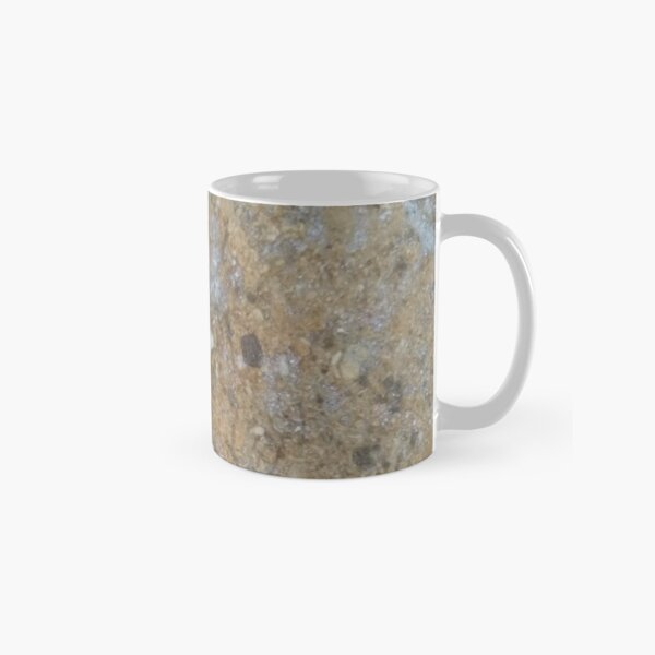 Gold & Silver Sand Rock Design Classic Mug