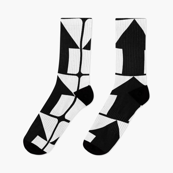 Item preview, Black Up Arrow on White on Black designed and sold by Greenwood2112.