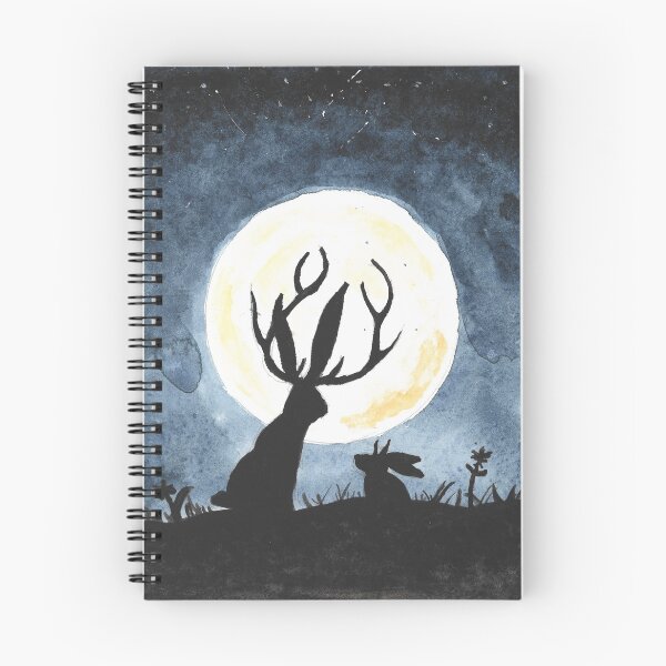 Item preview, Jackalope Moon  designed and sold by rachelclaireart.