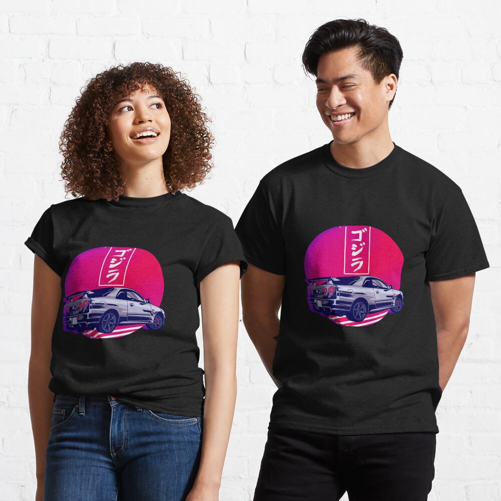 GTR R34 Gojira Sunset Classic T-Shirt