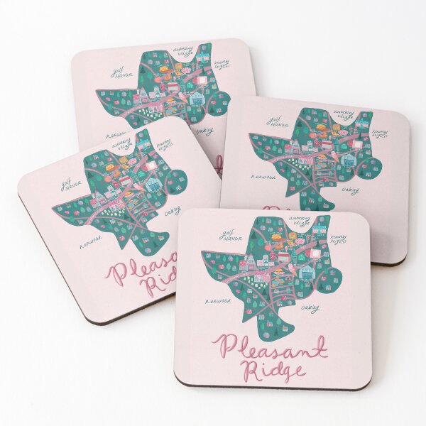Item preview, Pleasant Ridge Neighborhood Map designed and sold by katiemichaele.