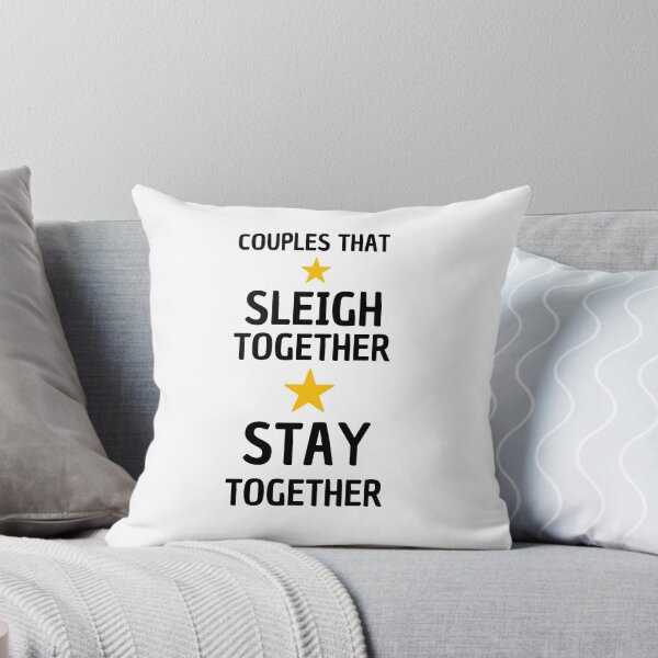 Item preview, Christmas Pajamas for Couples - Couples that sleigh together stay together designed and sold by Pandoras-Boxx.