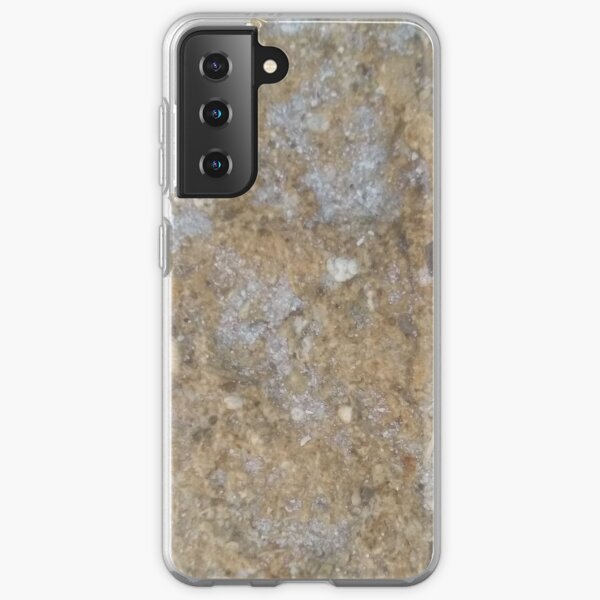 Gold & Silver Sand Rock Design Samsung Galaxy Soft Case