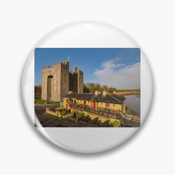 Item preview, Aerial Bunratty Castle and Durty Nelly's Irish Pub designed and sold by Nollaig Ó Mórdha  Up The Banner Photography.
