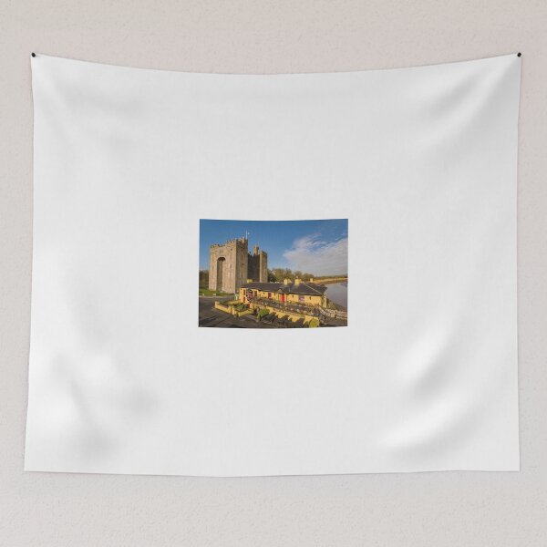 Item preview, Aerial Bunratty Castle and Durty Nelly's Irish Pub designed and sold by Nollaig Ó Mórdha  Up The Banner Photography.