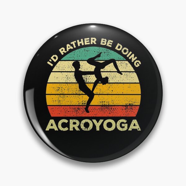 Item preview, I'd Rather Be Doing Acroyoga Vintage Gift For Acroyoga Enthusiasts  designed and sold by JokeGysen.