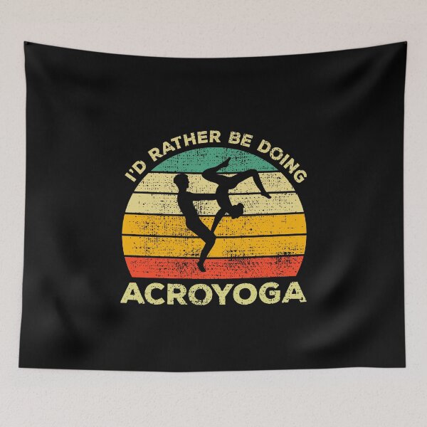 Item preview, I'd Rather Be Doing Acroyoga Vintage Gift For Acroyoga Enthusiasts  designed and sold by JokeGysen.