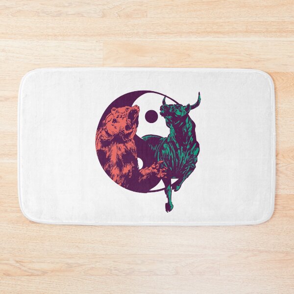 Item preview, Yin Yang Stock Exchange Bear and Bull designed and sold by DerSenat.