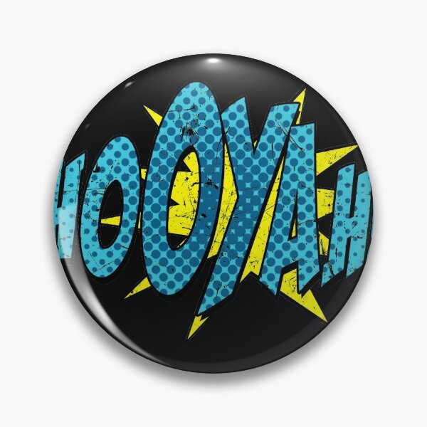 Item preview, Super Hero Comic Book Onomatopoeia. Hooyah designed and sold by Gold Wings Tees.