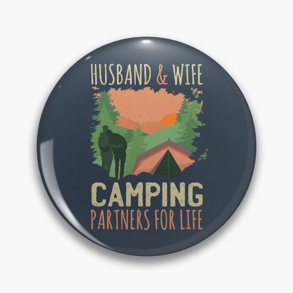 Item preview, Husband and Wife Camping Partners for Life designed and sold by soondoock.