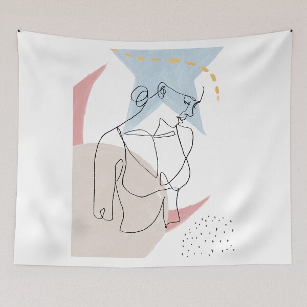 Item preview, Woman In Bra, Line Art, Line Drawing, One Line, Outline, Female designed and sold by Krystian Paradowski.