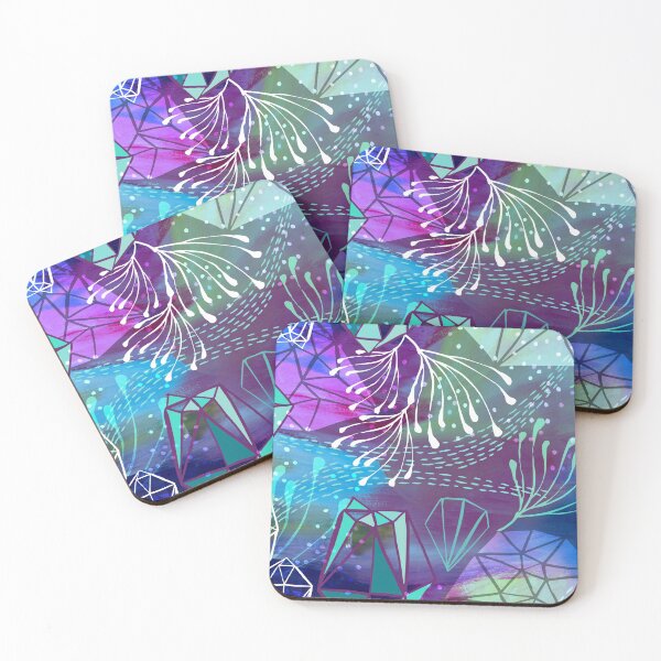 Item preview, Chi Energy Universe Abstract New Age Yoga Purple Violet Blue designed and sold by Cecilia Mok.