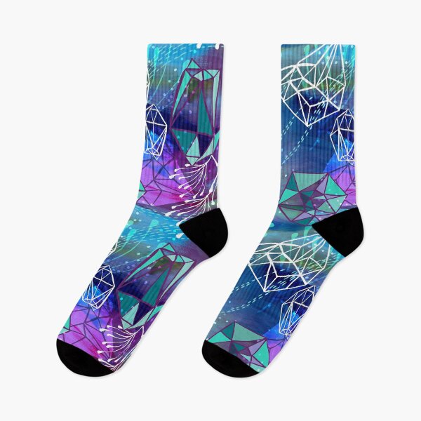 Item preview, Chi Energy Universe Abstract New Age Yoga Purple Violet Blue designed and sold by Cecilia Mok.