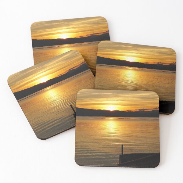 Item preview, Ohrid  sunset at st stefan beach II designed and sold by distracted.