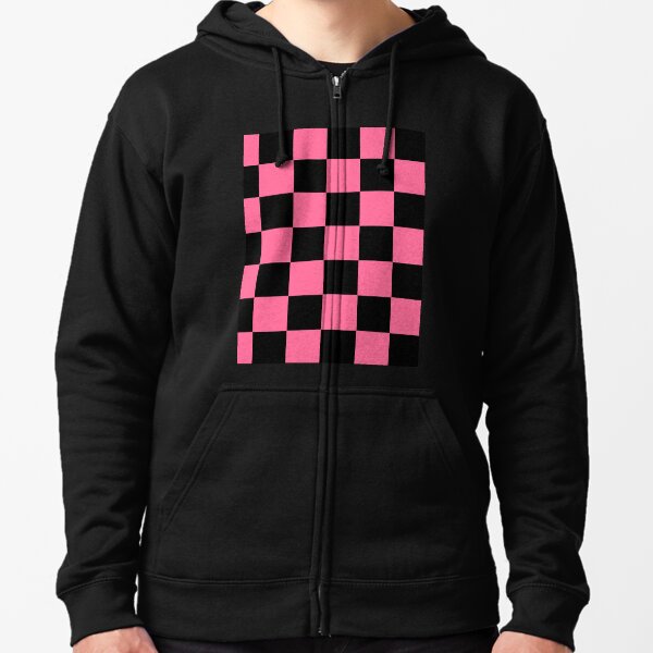 trapstar chequered hoodie