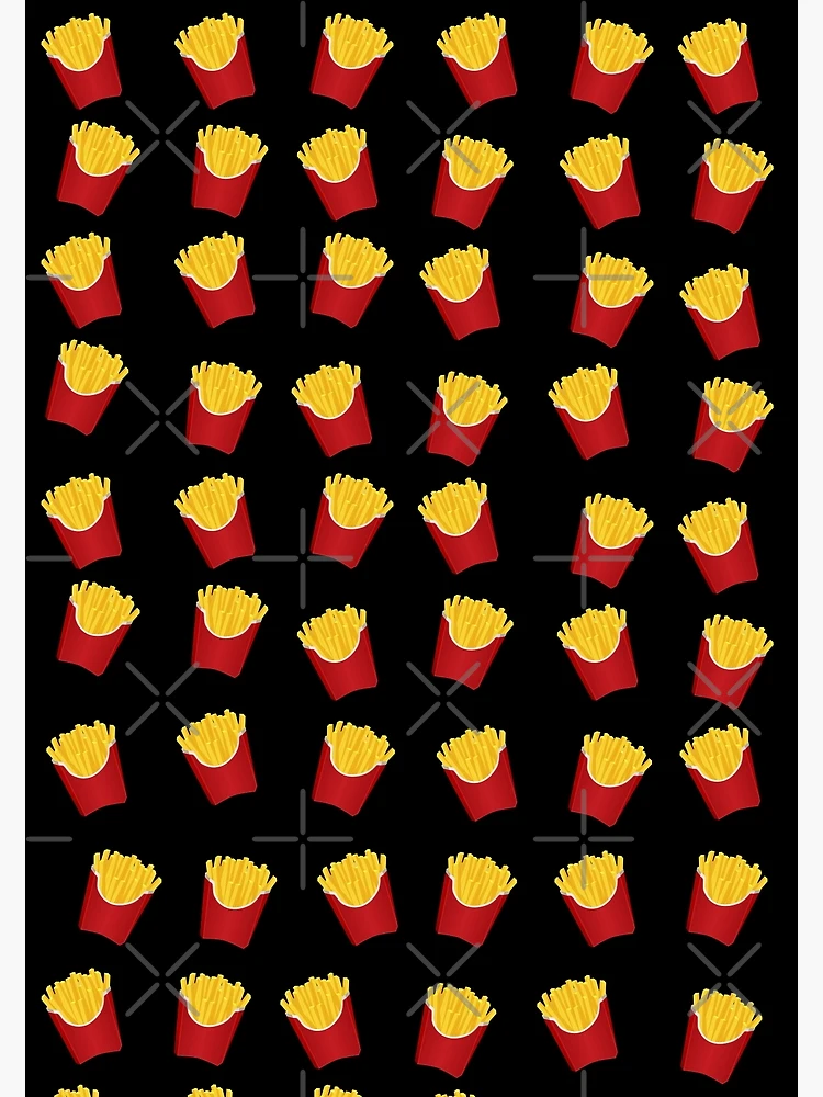 Thumbnail 3 of 3, Poster, French Fries Pattern designed and sold by Adel Qasem.