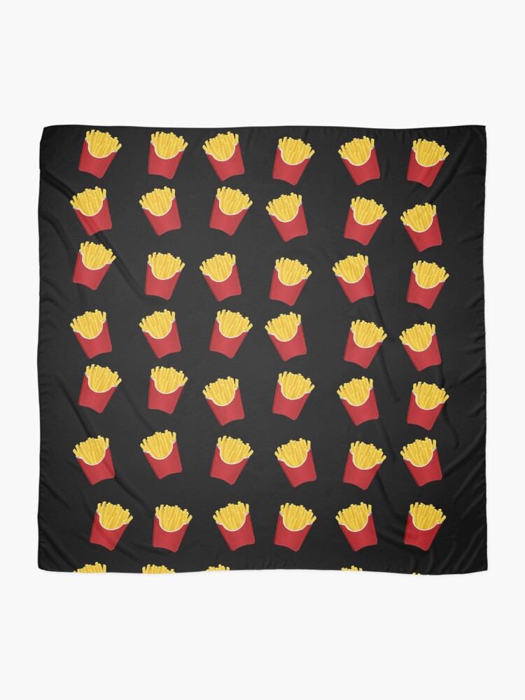 Thumbnail 2 of 3, Scarf, French Fries Pattern designed and sold by Adel-Q.
