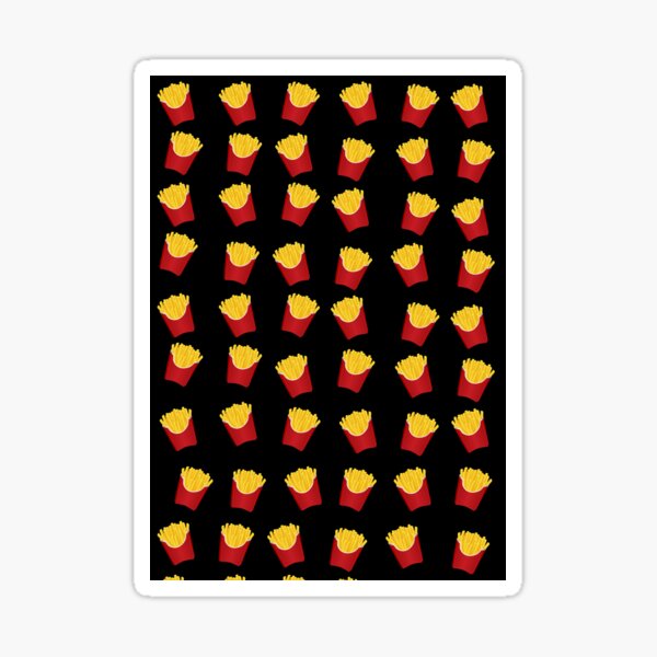 Item preview, French Fries Pattern designed and sold by Adel Qasem.