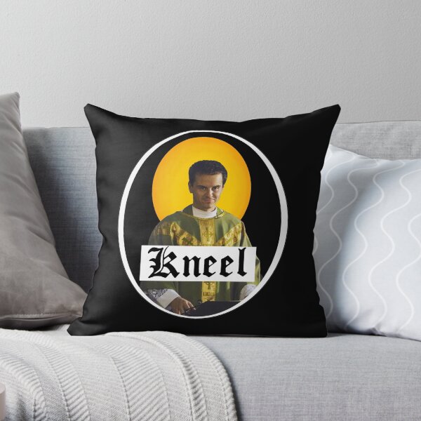 Fleabag sexy priest Throw Pillow