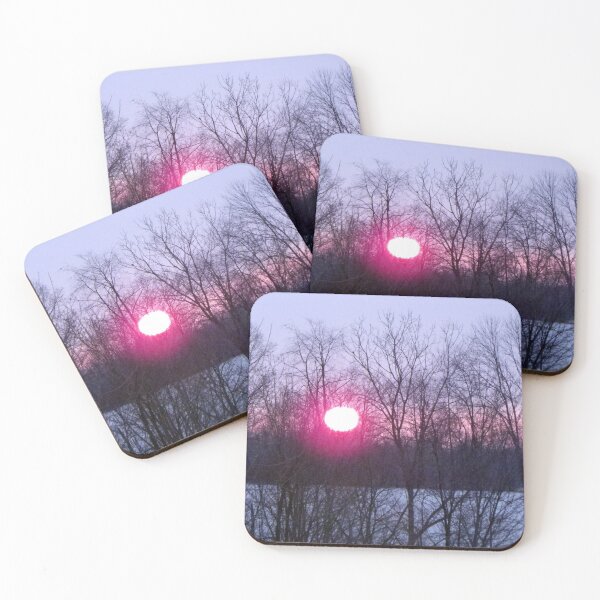Item preview, Winter Sunrise Art Photography Snowy Nature's Beauty Season Winter designed and sold by tamdevo1.