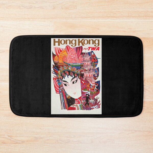 Item preview, retro classic Hong Kong poster designed and sold by CorasPosters.