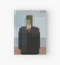 Magritte: Son of Man (computer-generated abstract version) Hardcover Journal