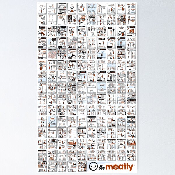 Item preview, Meatly Comics Complete Collection designed and sold by theMeatly.