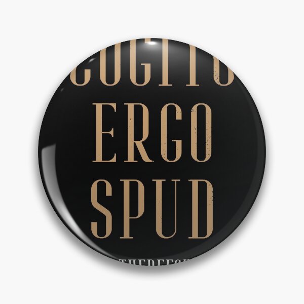 Item preview, Cogito Ergo Spud (I think therefore I Yam) designed and sold by Gold Wings Tees.