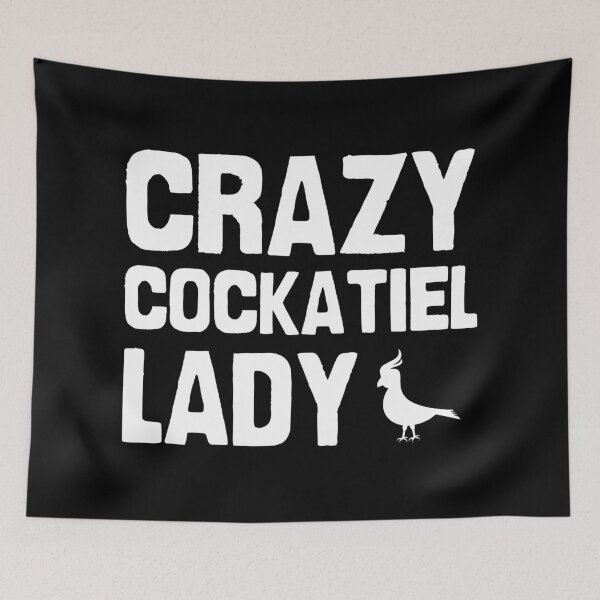 Item preview, Crazy cockatiel lady designed and sold by Statim.