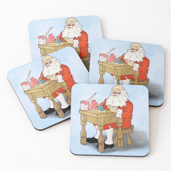 Item preview, Santa In his workshop Christmas Card designed and sold by DesignsBySaxton.