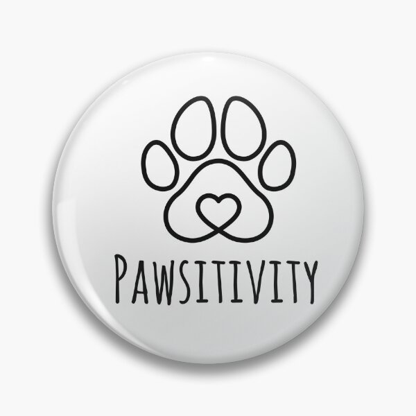 Item preview, Stay Pawsitive a Pawsitivity Design Positive Cat Paw Print designed and sold by Marguerite Faure.