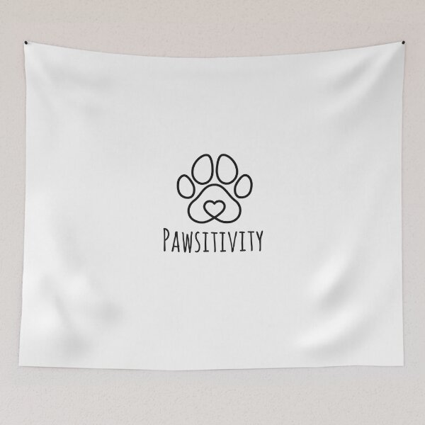 Item preview, Stay Pawsitive a Pawsitivity Design Positive Cat Paw Print designed and sold by Marguerite Faure.