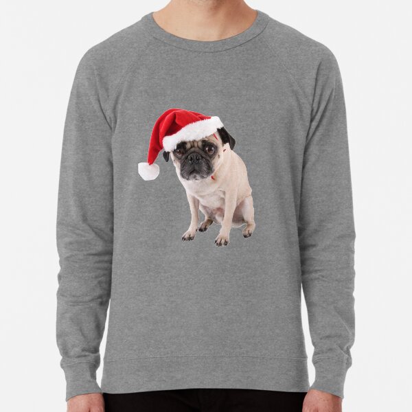 mens pug christmas sweater