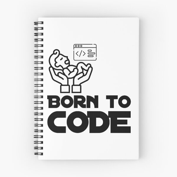 Item preview, Born to Code (black) designed and sold by Stornu2Ruedas.
