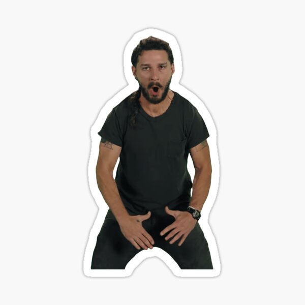 LA STICKERS Just Do It - Shia LaBeouf - Sticker Graphic - Auto, Wall,  Laptop, Cell, Truck Sticker for Windows, Cars, Trucks