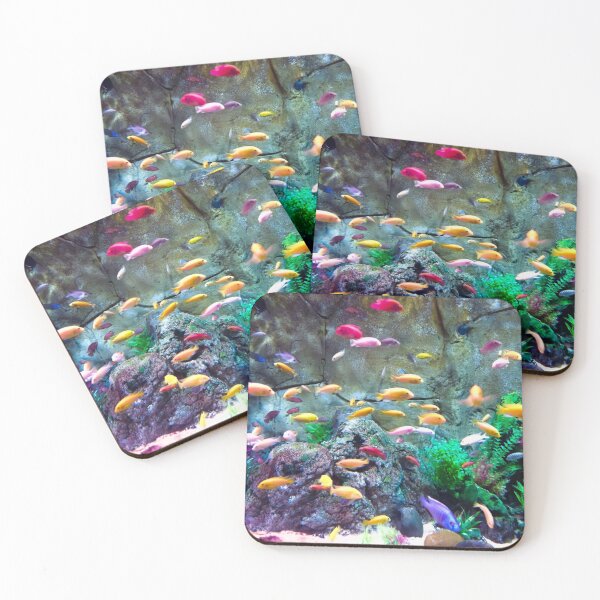 Item preview, Living Below Sea Level Colorful Aquarium Fish designed and sold by Catawampus-Cat.