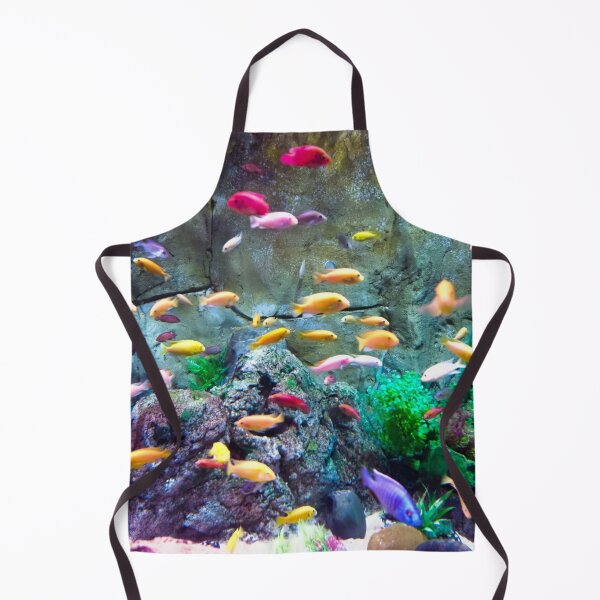 Item preview, Living Below Sea Level Colorful Aquarium Fish designed and sold by Catawampus-Cat.