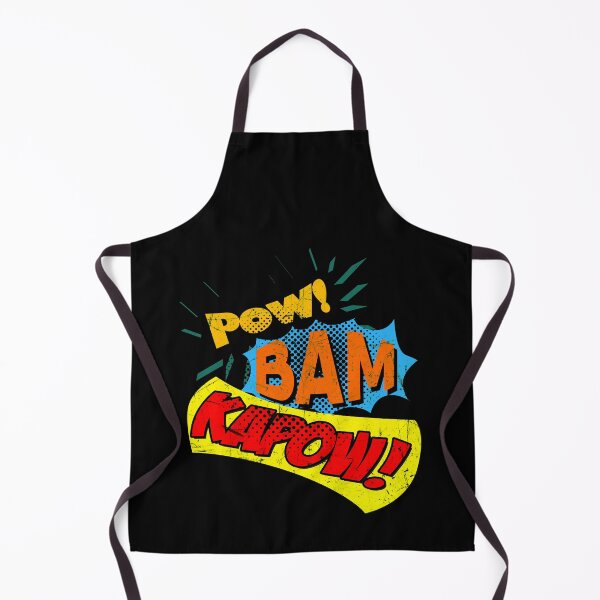 Item preview, Super Hero Comic Book Onomatopoeia. Pow! Bam Kapow! designed and sold by Gold Wings Tees.