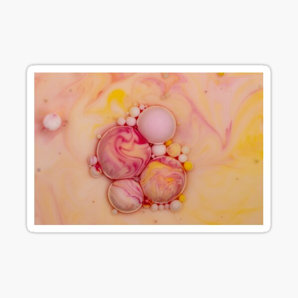 Bubbles Art Julian Sticker