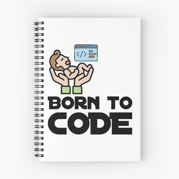 Item preview, Born to Code (color black) designed and sold by Stornu2Ruedas.