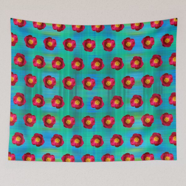 Item preview, Chockablock With Hollyhock Dots designed and sold by StudioBoomBoom.