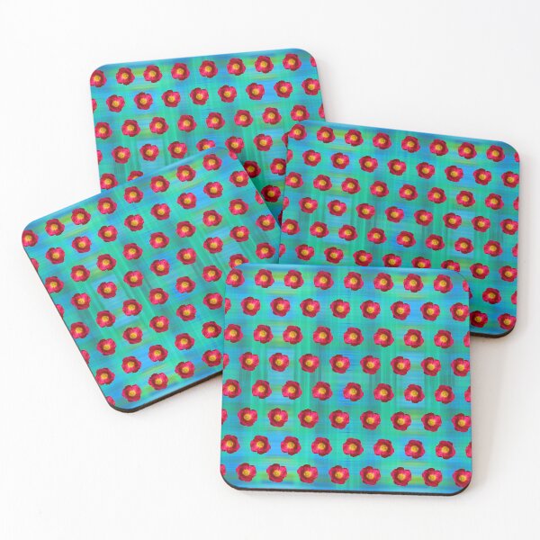 Item preview, Chockablock With Hollyhock Dots designed and sold by StudioBoomBoom.