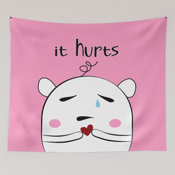 Item preview, It hurts  designed and sold by Mylecm.