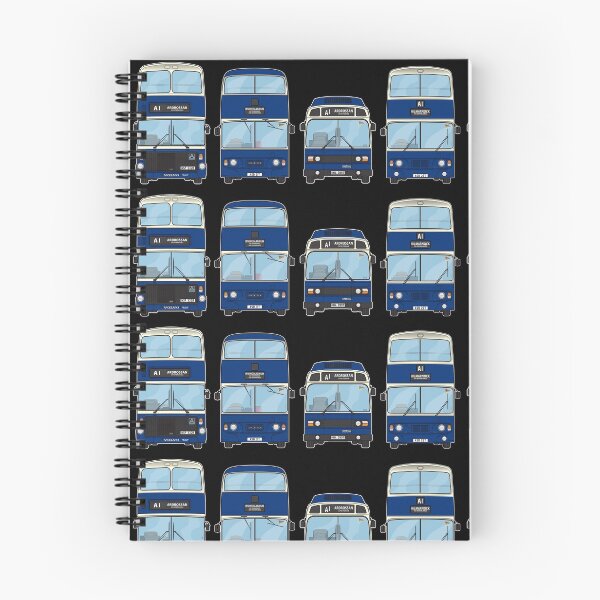 Item preview, A1 Service (Ayrshire Bus Owners) Bus Collection 80s 90s Illustration designed and sold by BFXIII.