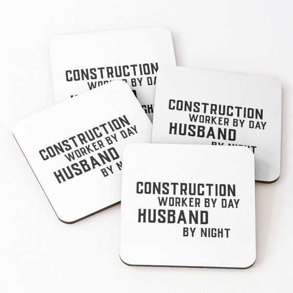 Item preview, Construction Worker By Day Husband By Night designed and sold by SerenaBliss.